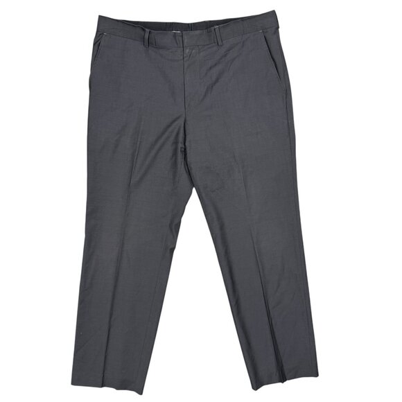 Hugo Boss Parkway1 Dress Pants Grey Wool Trousers W38xL30 - Picture 1 of 9